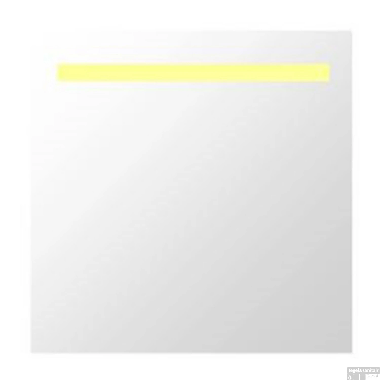 Spiegel Plieger One Met LED Verlichting Horizontaal 60x60cm 3 Spiegel Plieger One Met LED Verlichting Horizontaal 60x60cm