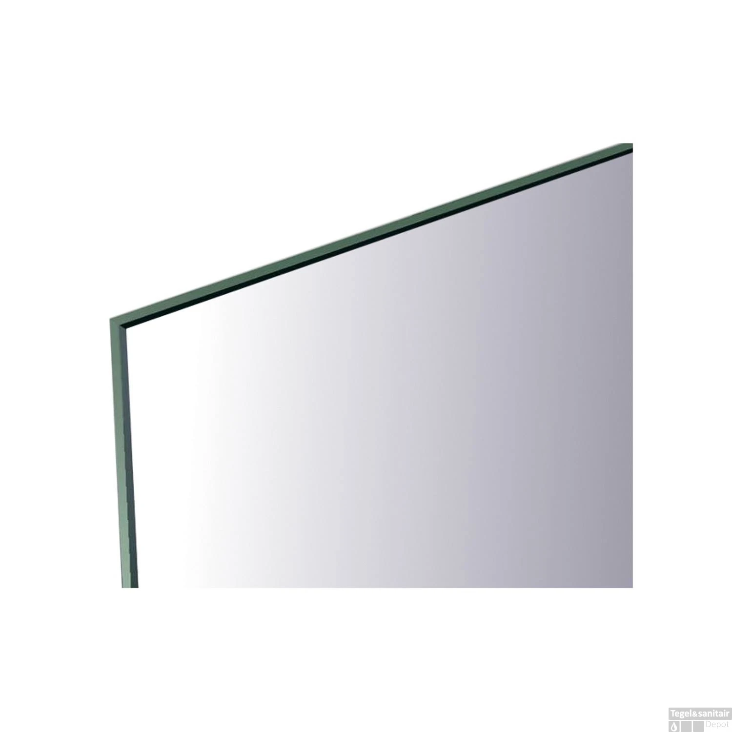 Spiegel Sanicare Q-mirrors Zonder Omlijsting 60 X 60 Cm Rondom Warm White LED PP Geslepen - Afbeelding 2