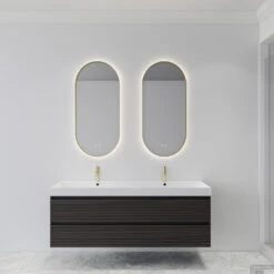 Spiegelcombinatie Boss & Wessing 2x Thyreos 50x100cm Ovaal Met Rand Mat Goud LED Verlichting & Geïntegreerde Spiegelverwarming 7 Spiegelcombinatie Boss & Wessing 2x Thyreos 50x100cm Ovaal Met Rand Mat Goud LED Verlichting & Geïntegreerde Spiegelverwarming -Grohe Verkoopwinkel spiegelcombinatie boss wessing 2x thyreos 50x100cm ovaal met rand mat goud led verlichting ge ntegreerde sfeer