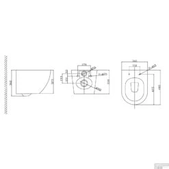 TECE Profil Toiletset Set65 Mudo Mat Zwart Met TECE Drukplaat -Grohe Verkoopwinkel tece profil toiletset set65 mudo mat zwart met tece drukplaat tech