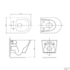 Grohe Rapid SL Toiletset Set18 Wiesbaden Vesta Junior Rimless 47 Cm Met Grohe Arena Of Skate Drukplaat -Grohe Verkoopwinkel toiletpot wiesbaden vesta junior rimless 32.3451 tech