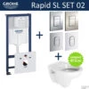 Grohe Rapid SL Toiletset Set02 B&W Compact Met Grohe Arena Of Skate Drukplaat -Grohe Verkoopwinkel toiletset grohe rapid sl set02 hoofdfoto