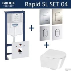 Grohe Rapid SL Toiletset Set04 Calitri Urby Compact Met Grohe Arena Of Skate Drukplaat