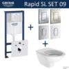 Grohe Rapid SL Toiletset Set09 Boss & Wessing Brussel Met Grohe Arena Of Skate Drukplaat -Grohe Verkoopwinkel toiletset grohe rapid sl set09