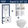 Grohe Rapid SL Toiletset Set12 Wiesbaden Vesta 52 Cm Met Grohe Arena Of Skate Drukplaat -Grohe Verkoopwinkel toiletset grohe rapid sl set12