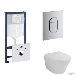 Grohe Rapid SL Toiletset Set12 Wiesbaden Vesta 52 Cm Met Grohe Arena Of Skate Drukplaat -Grohe Verkoopwinkel toiletset grohe rapid sl set12 shop 3