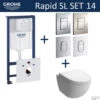 Grohe Rapid SL Toiletset Set14 B&W Zero Diepspoel Met Grohe Arena Of Skate Drukplaat 1 Grohe Rapid SL Toiletset Set14 B&W Zero Diepspoel Met Grohe Arena Of Skate Drukplaat -Grohe Verkoopwinkel toiletset grohe rapid sl set14