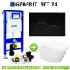 Geberit UP320 Toiletset Compleet | Inbouwreservoir | Wandcloset Wiesbaden Vesta Randloos 52cm | Set24 Met Drukplaat 2 Geberit UP320 Toiletset Compleet | Inbouwreservoir | Wandcloset Wiesbaden Vesta Randloos 52cm | Set24 Met Drukplaat -Grohe Verkoopwinkel toiletsets geberit up320 set24 milo