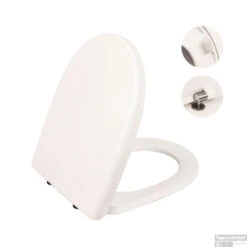 Grohe Rapid SL Toiletset Set14 B&W Zero Diepspoel Met Grohe Arena Of Skate Drukplaat -Grohe Verkoopwinkel toiletzitting boss en wessing zero 0271792 3