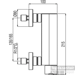 Lex Tres Douchemengkraan Met Handdouche 181468