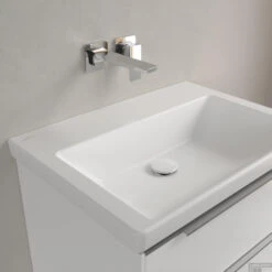 Wastafel Villeroy & Boch Subway 3.0 Met CeramicPlus Zonder Kraangat Zonder Overloop 65x47x16.5 Cm Stone White -Grohe Verkoopwinkel villeroy boch subway 3.0 65x47x16.5 cm stone white sfeer4 jpeg