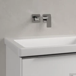 Wastafel Villeroy & Boch Subway 3.0 Met CeramicPlus Zonder Kraangat Zonder Overloop 65x47x16.5 Cm Stone White -Grohe Verkoopwinkel villeroy boch subway 3.0 65x47x16.5 cm stone white sfeer5 jpeg