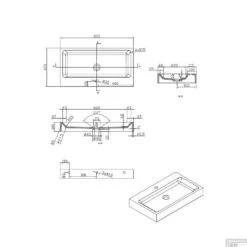 Wastafel Best Design Opera-80 Just-Solid 80x42x10 Cm Mat Zwart -Grohe Verkoopwinkel wastafel best design opera 80 just solid 80x42x10 cm mat zwart tech