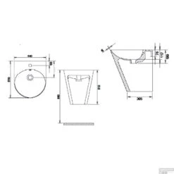 Wastafel Boss & Wessing Cone Keramisch 51x44cm Met Kraangat Mat Wit 7 Wastafel Boss & Wessing Cone Keramisch 51x44cm Met Kraangat Mat Wit -Grohe Verkoopwinkel wastafel creavit cone keramisch 51x44cm met kraangat mat wit tec