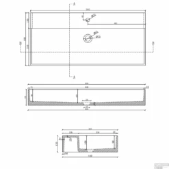 Wastafel Sapho Quadrado 96x44 Cm Zwart -Grohe Verkoopwinkel wastafel sapho quadrado 96x44 cm zwart tech