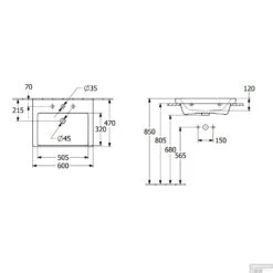Wastafel Villeroy & Boch Subway 3.0 Met CeramicPlus 1 Kraangat Met Overloop 60x47x16.5 Cm Stone White 15 Wastafel Villeroy & Boch Subway 3.0 Met CeramicPlus 1 Kraangat Met Overloop 60x47x16.5 Cm Stone White -Grohe Verkoopwinkel wastafel villeroy boch subway 3.0 60x47x16.5 cm stone white tech 1 2