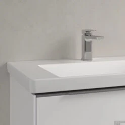 Wastafel Villeroy & Boch Subway 3.0 Met CeramicPlus 1 Kraangat Zonder Overloop 80x47x16.5 Cm Stone White -Grohe Verkoopwinkel wastafel villeroy boch subway 3.0 80x47x16.5 cm stone white sfeer5 1