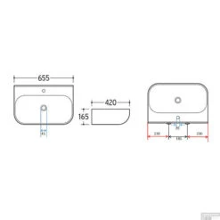 Wastafel Wiesbaden Finta 65.5 X 42 X 16.5 Cm Keramiek Glans Wit -Grohe Verkoopwinkel wastafel wiesbaden finta 65.5 x 42 x 16.5 cm keramiek glans wit tech