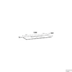 Wastafelblad Exclusive Line 120-1 Furiosa Mat 1 Kraangat -Grohe Verkoopwinkel wastafelblad exclusive line 120 1 furiosa tech 1