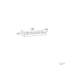 Wastafelblad Exclusive Line Florence 120-2 Geen Kraangaten 9 Wastafelblad Exclusive Line Florence 120-2 Geen Kraangaten -Grohe Verkoopwinkel wastafelblad exclusive line 120 2 florence tech 1