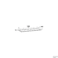 Wastafelblad Exclusive Line 120-2 Furiosa Mat 0 Kraangaten -Grohe Verkoopwinkel wastafelblad exclusive line 120 2 furiosa tech