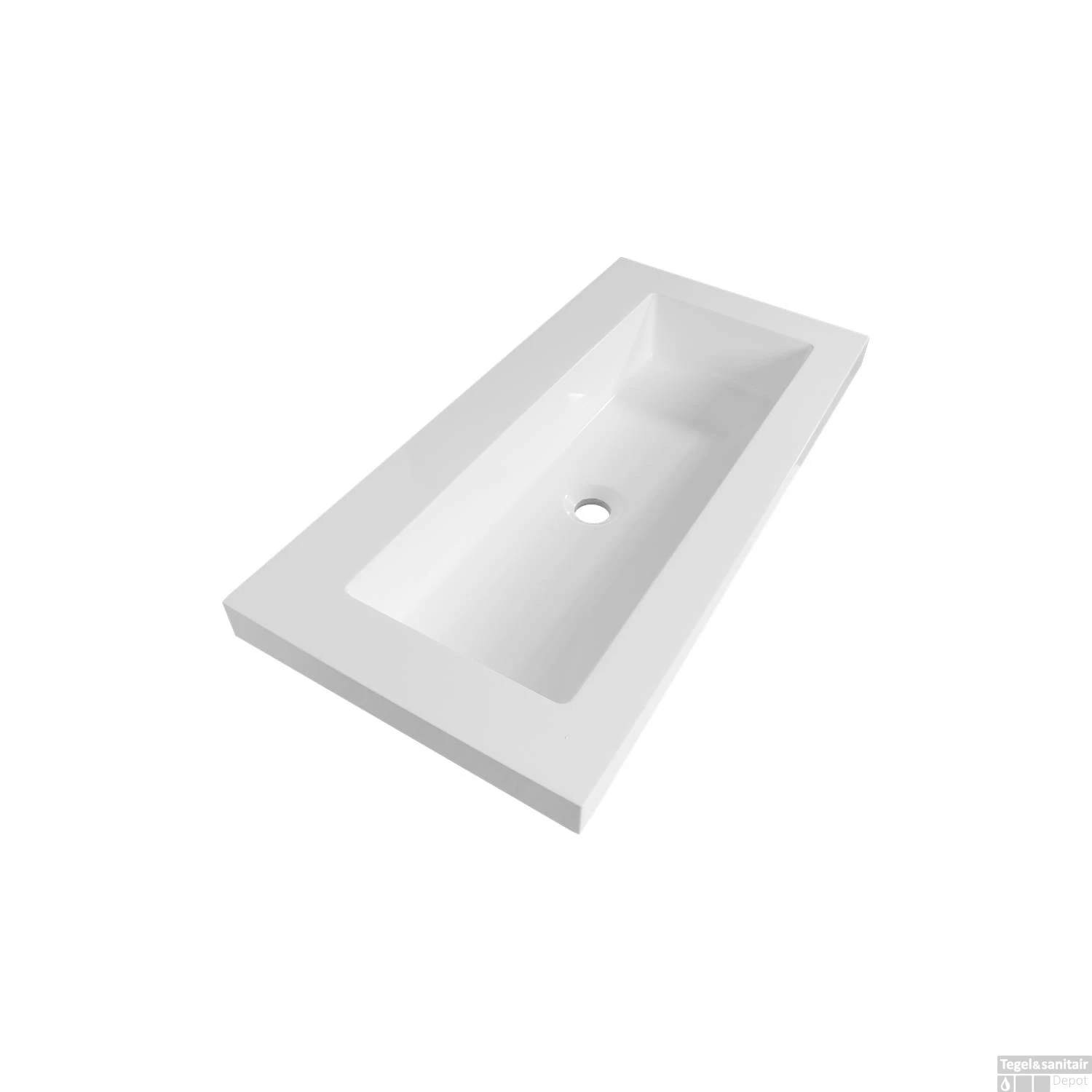 Wastafelblad Artificial Stone 80XXS 1 Kraangat 3 Wastafelblad Artificial Stone 80XXS 1 Kraangat