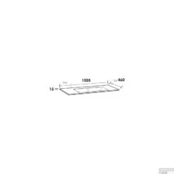 Wastafelblad Furiosa Glanzend 100 0 Kraangaten -Grohe Verkoopwinkel wastafelblad furiosa 100 tech 2