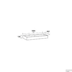 Wastafelblad Legend 100 2 Kraangaten Mat Zwart -Grohe Verkoopwinkel wastafelblad legend 100 tech 2