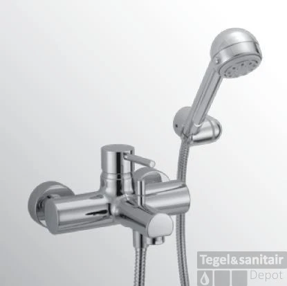 Voorkant -Grohe Verkoopwinkel huber kiruna baddouchemengkraan chroom 373kr01hcr 0 1